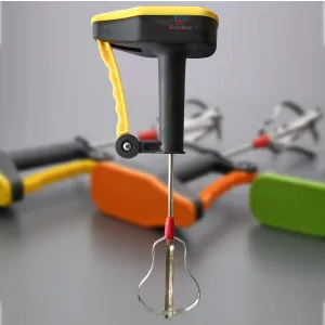 Heart Home Power-Free Hand Blender & Beater With High Speed Operation, Egg & Cream Beater, Milkshake, Soup, Lassi, Butter Milk Maker (Orange) (Model Number: HS_36_HEARTH018972)
