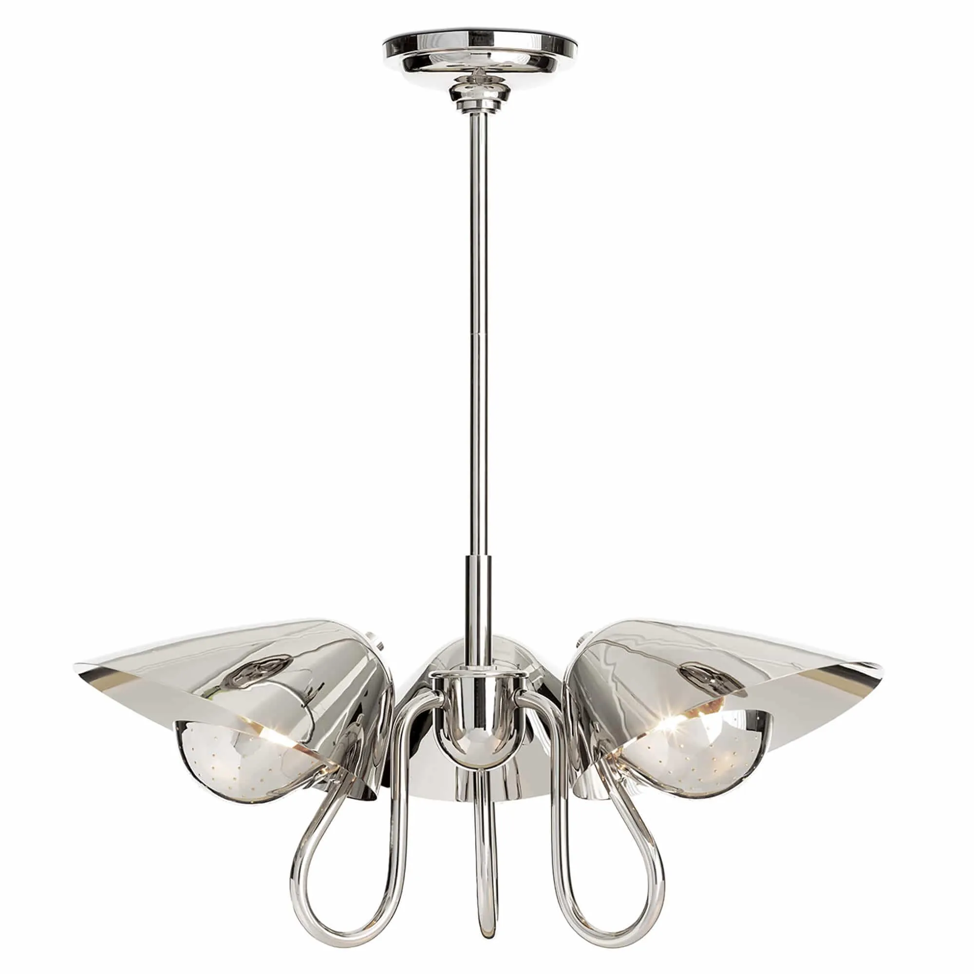 Keaton Pendant, Polished Nickel