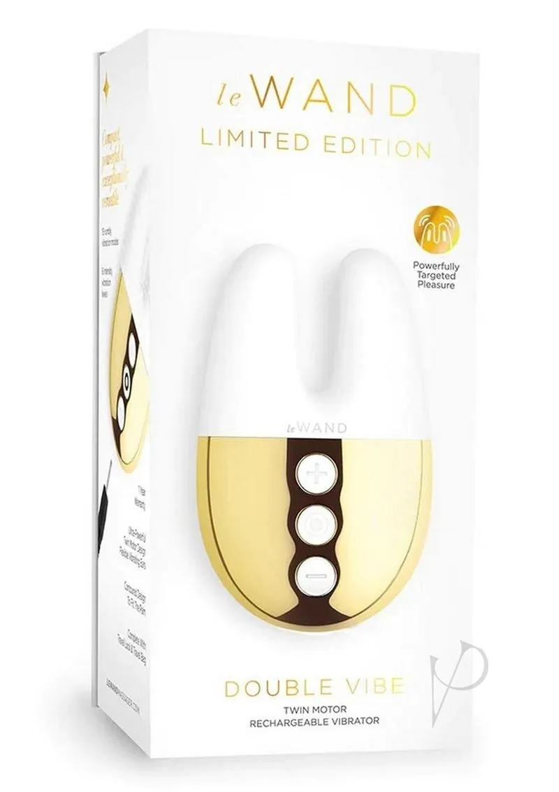 Le Wand Double Vibe White Gold