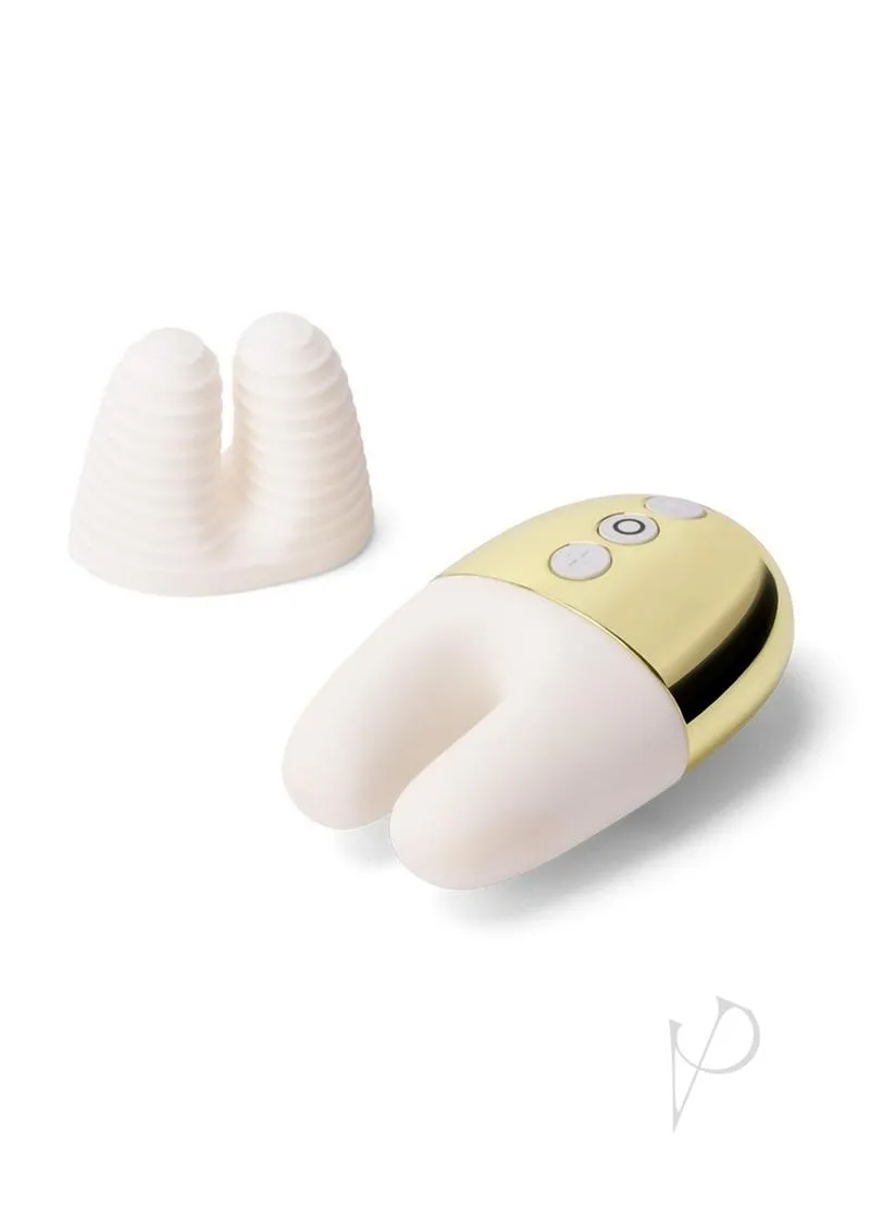 Le Wand Double Vibe White Gold