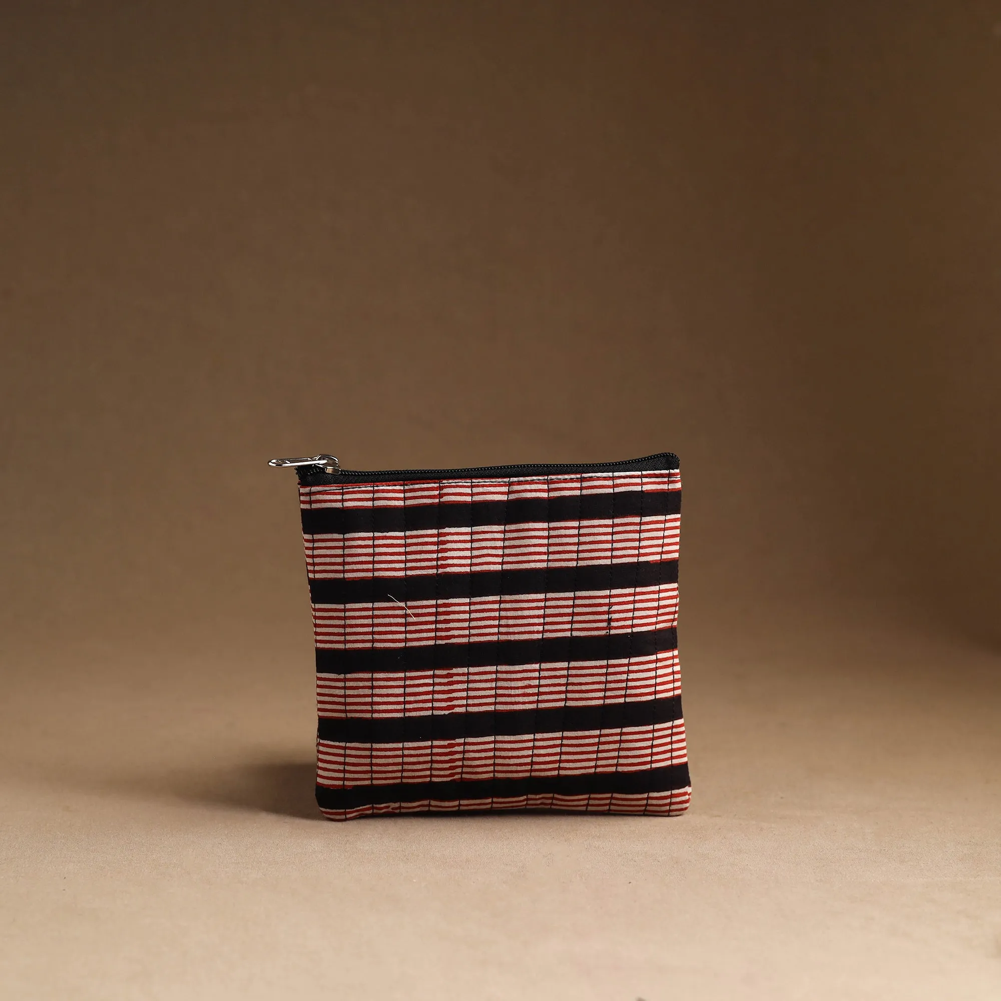 Multicolor - Set of 3 - Handmade Cotton Utility Pouches 33