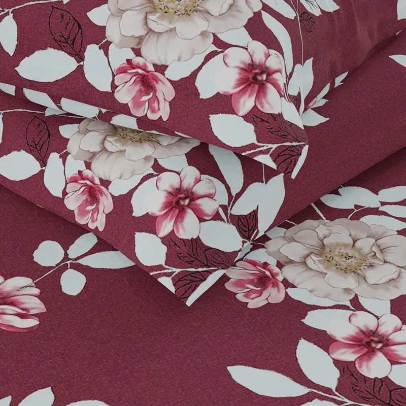 Nergis Floral Bedsheet