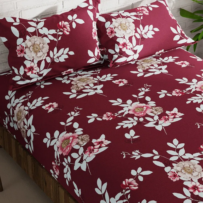 Nergis Floral Bedsheet