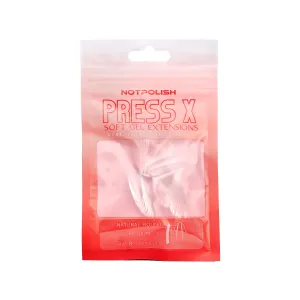 Notpolish Press X Natural Medium Round Tips 50pc -
