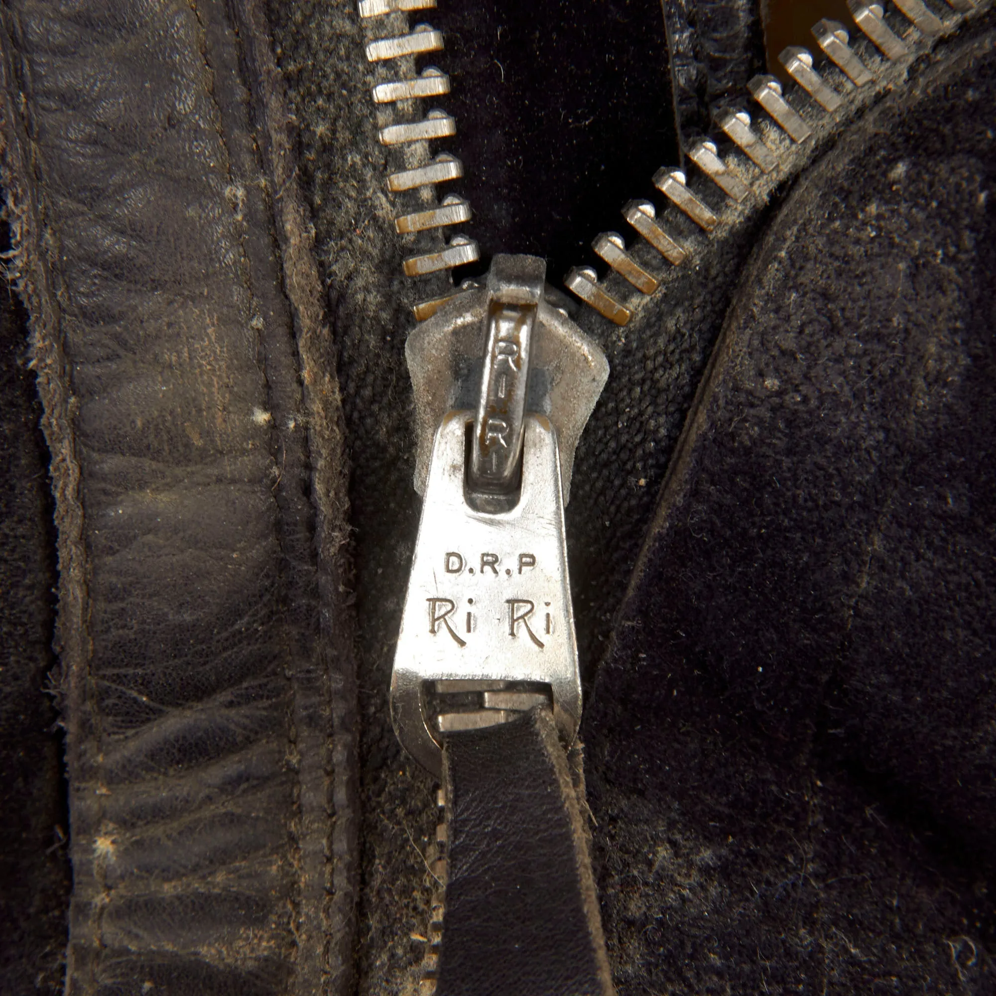 Original German WWII Luftwaffe Fleece-Lined Leather Pilot Flying Boots