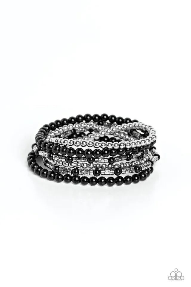 Paparazzi Bracelet ~ Mythical Magic - Black
