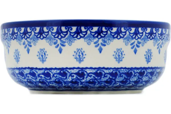 Polish Pottery 7" Bowl Timeless Elegance