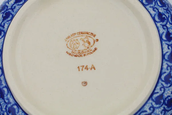 Polish Pottery 7" Bowl Timeless Elegance