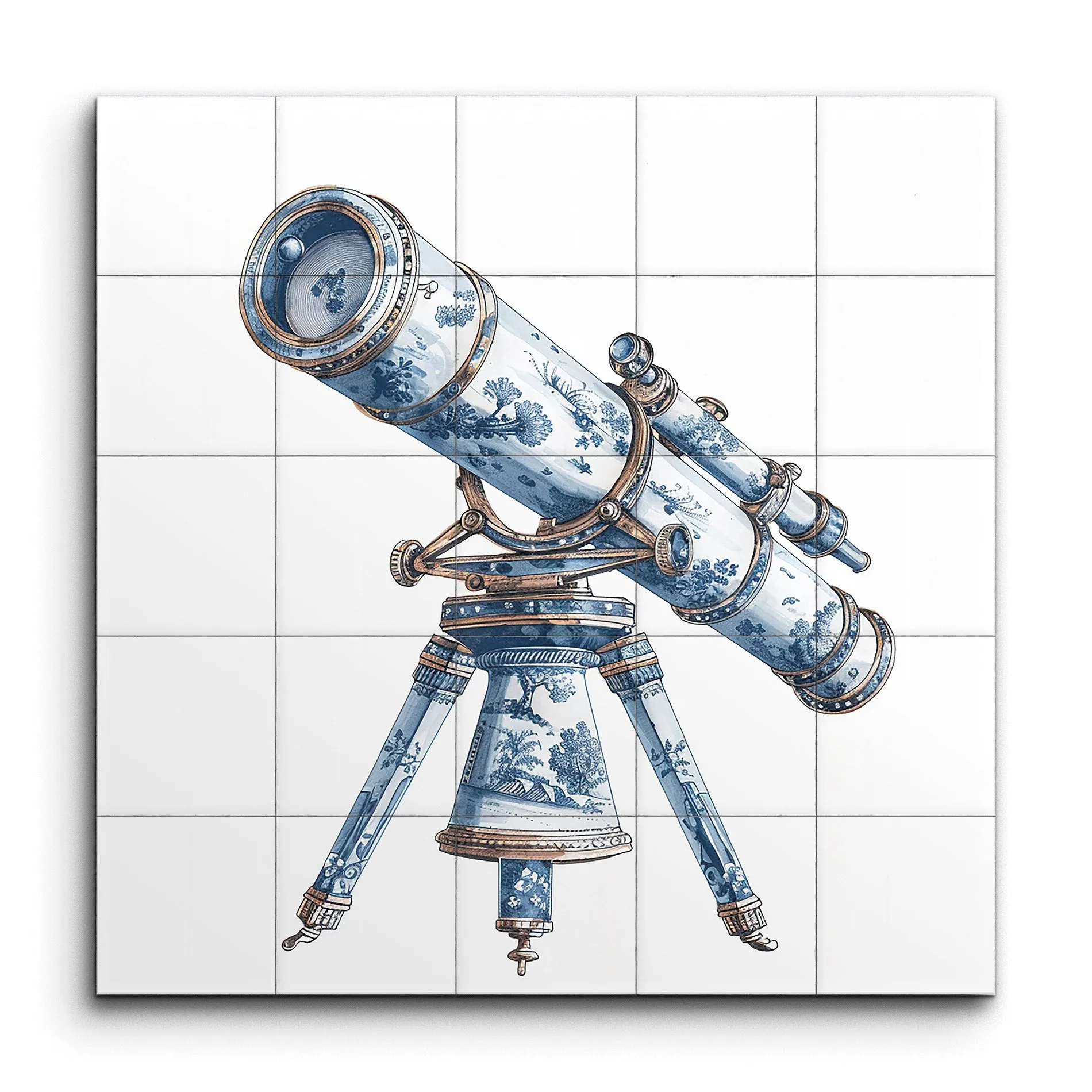 Porcelain Telescope Elegance