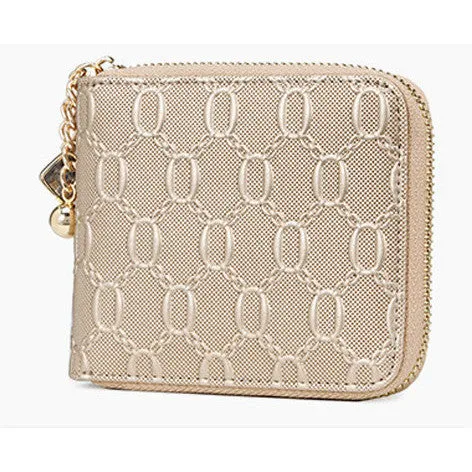 "The Foxer" Folding Gold Coin Purse Wallet