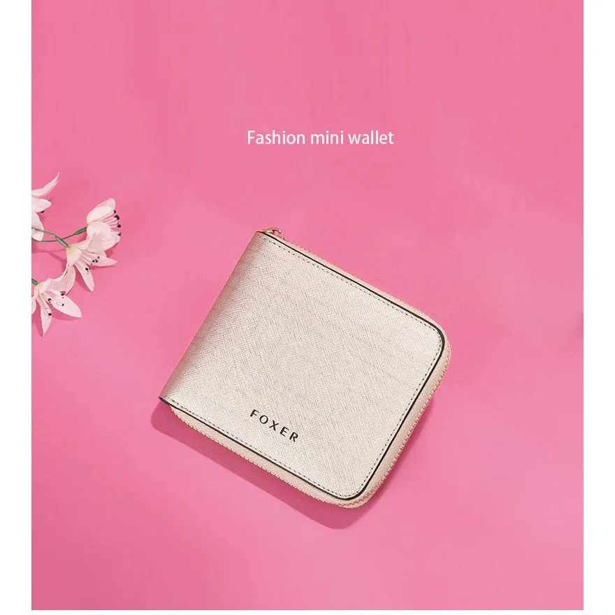 "The Foxer" Folding Gold Coin Purse Wallet
