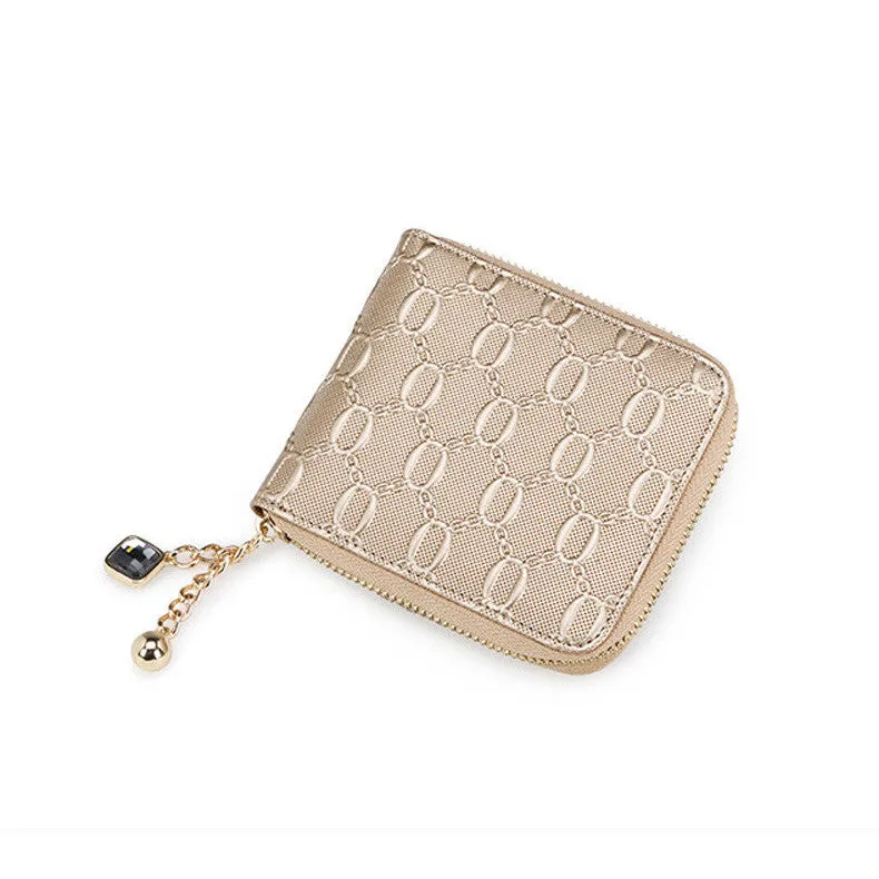"The Foxer" Folding Gold Coin Purse Wallet