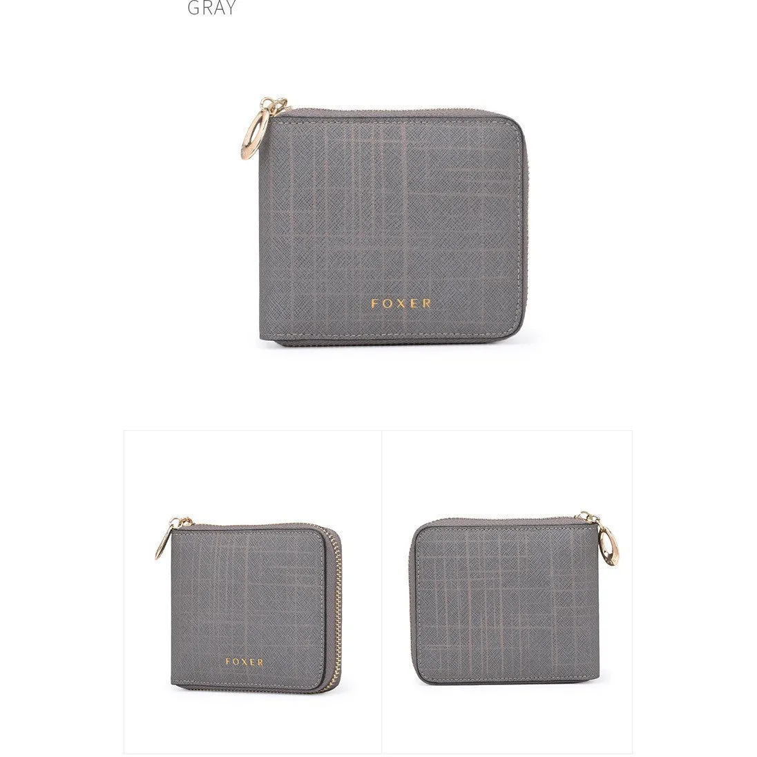 "The Foxer" Folding Gold Coin Purse Wallet