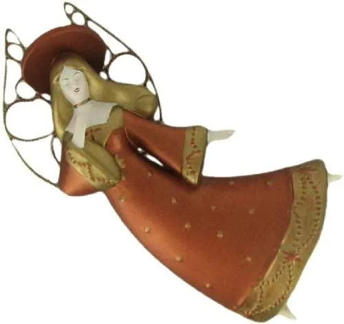 Renaissance Flying Angel Ornament by Russ Berrie