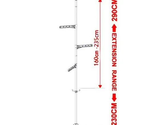 Retractable Pole Hanger