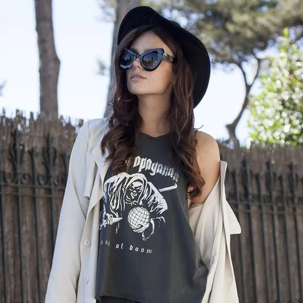 Retro Mod Super Trendy Women's Fashion Cat Eye Sunglasses
