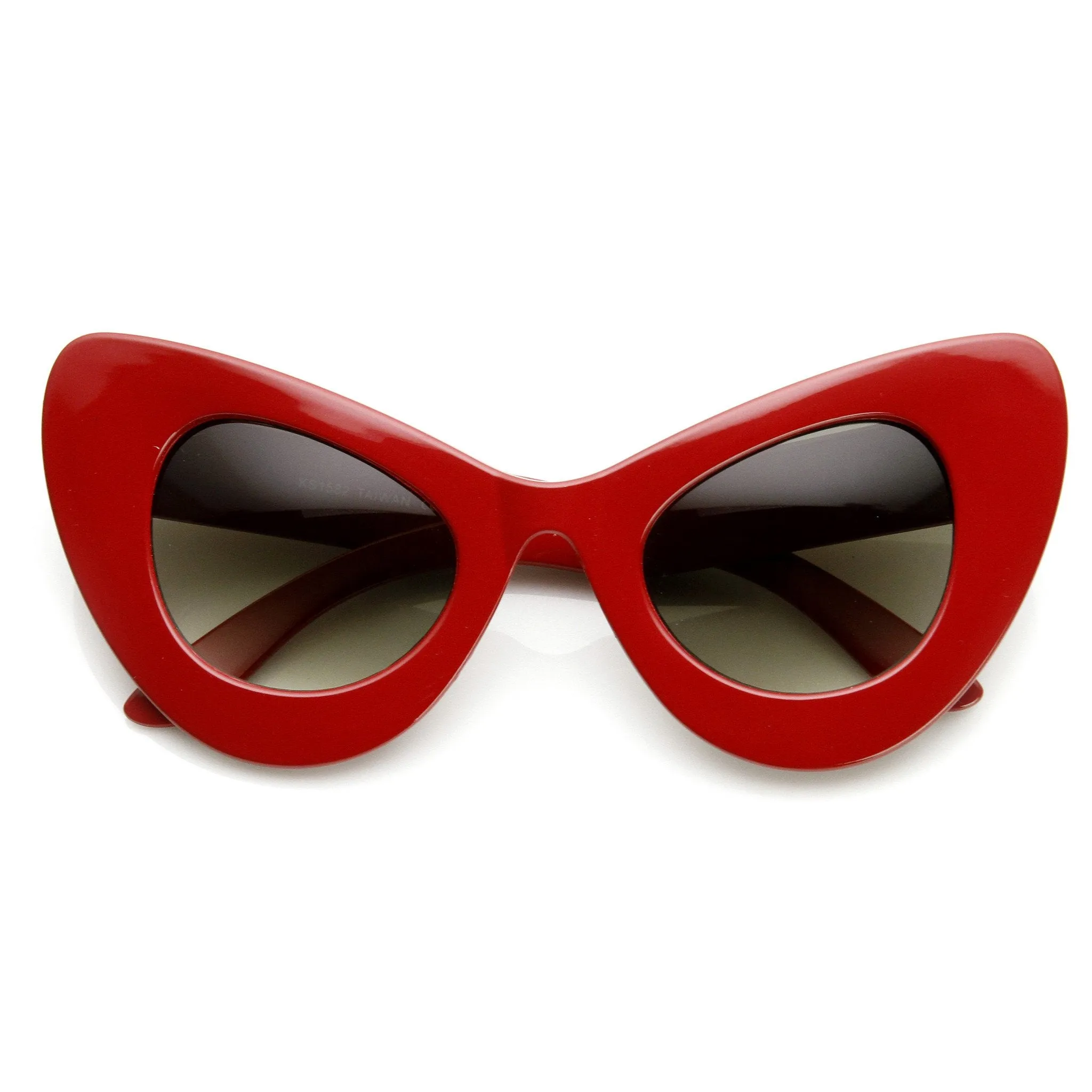 Retro Mod Super Trendy Women's Fashion Cat Eye Sunglasses