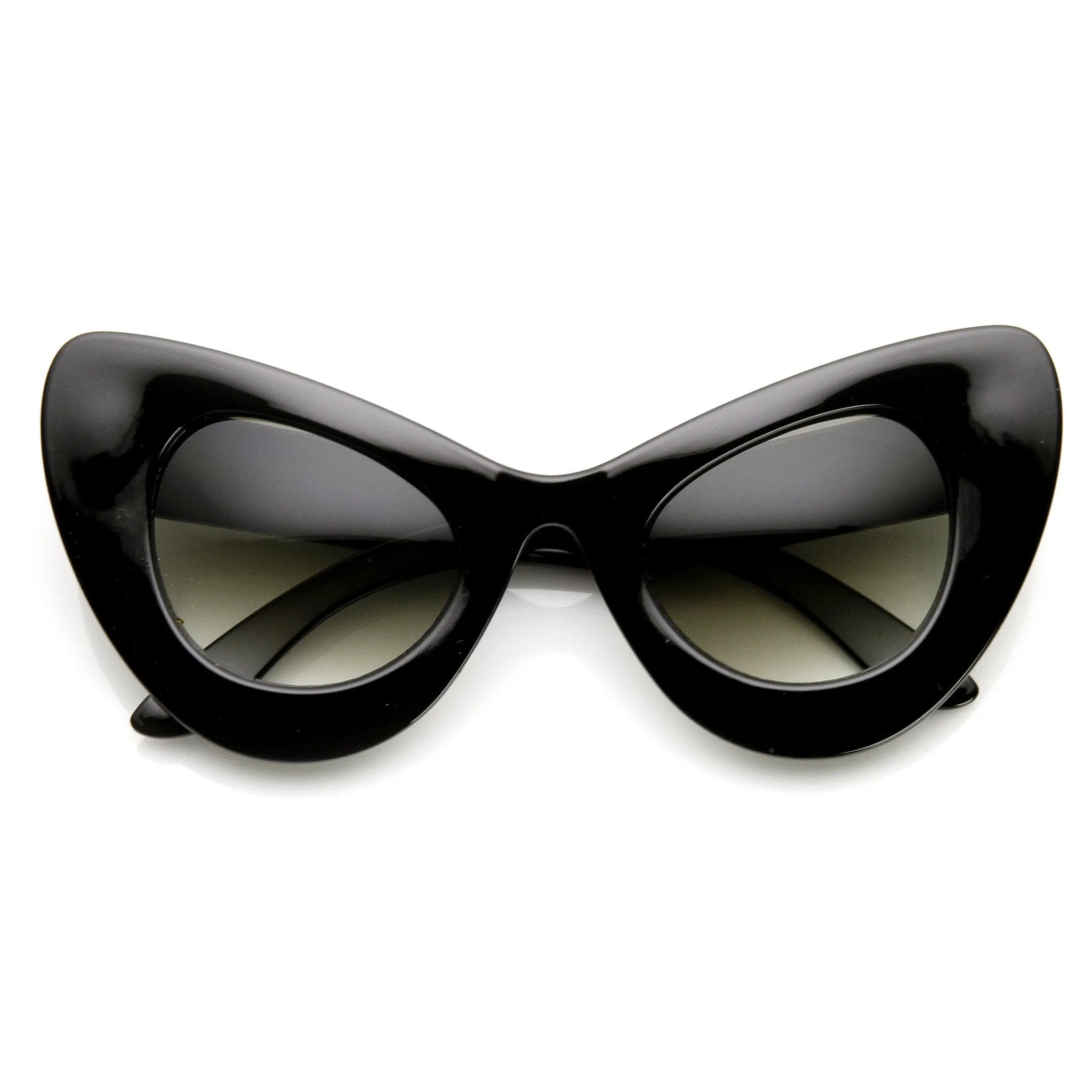 Retro Mod Super Trendy Women's Fashion Cat Eye Sunglasses