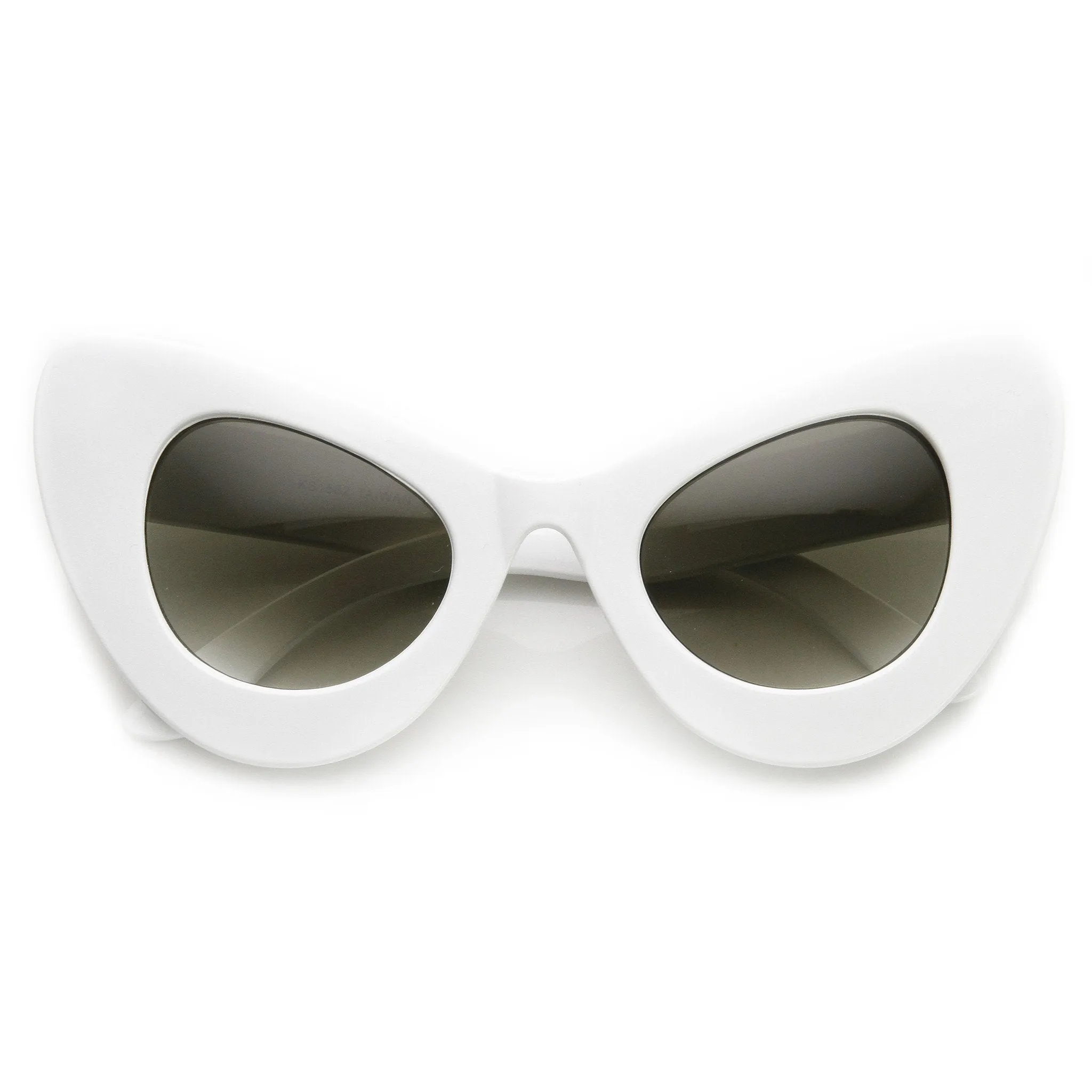 Retro Mod Super Trendy Women's Fashion Cat Eye Sunglasses