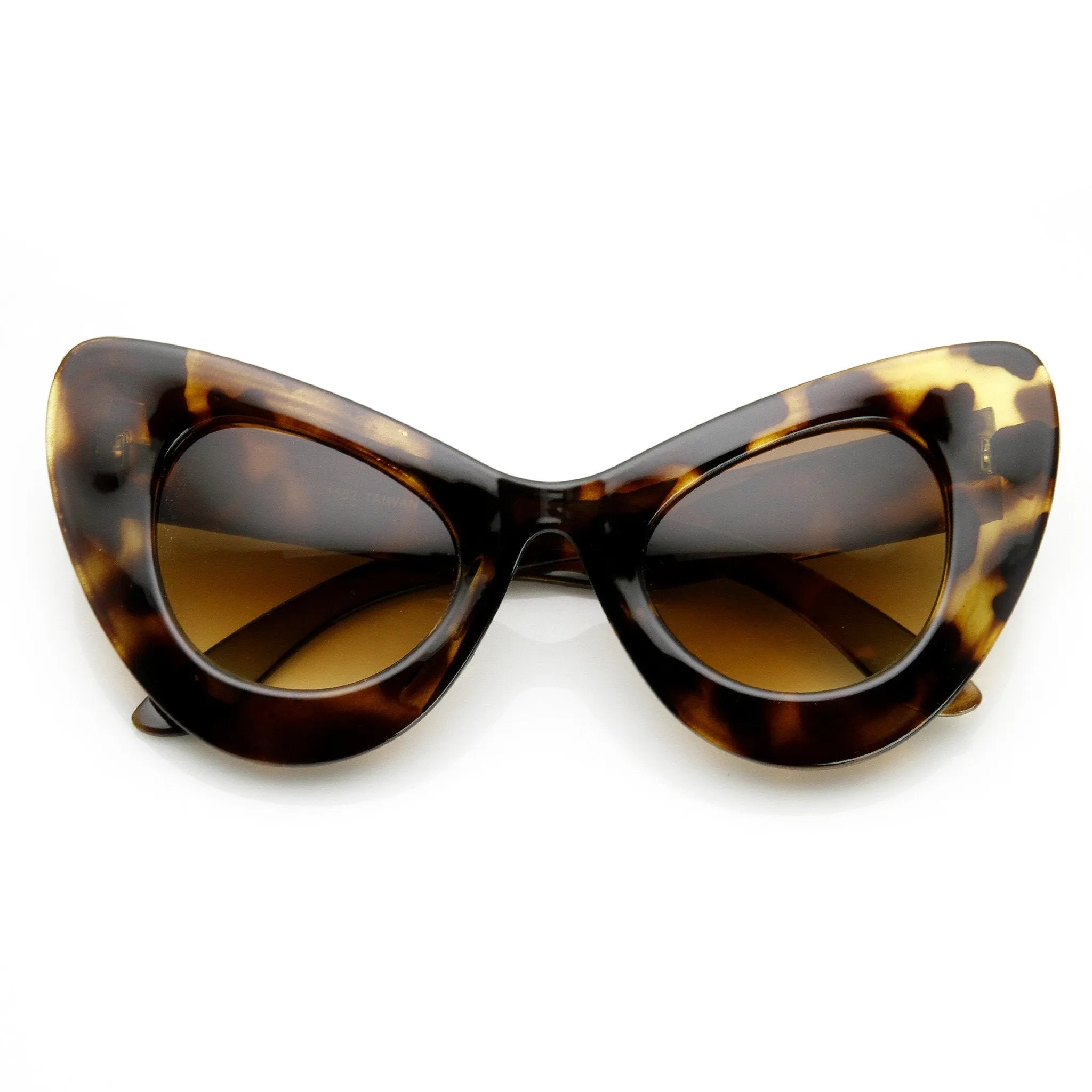 Retro Mod Super Trendy Women's Fashion Cat Eye Sunglasses