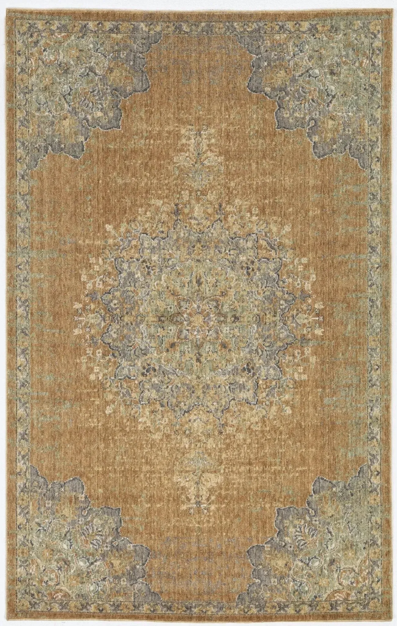 Ria 6824 Elegance Coffee Rug