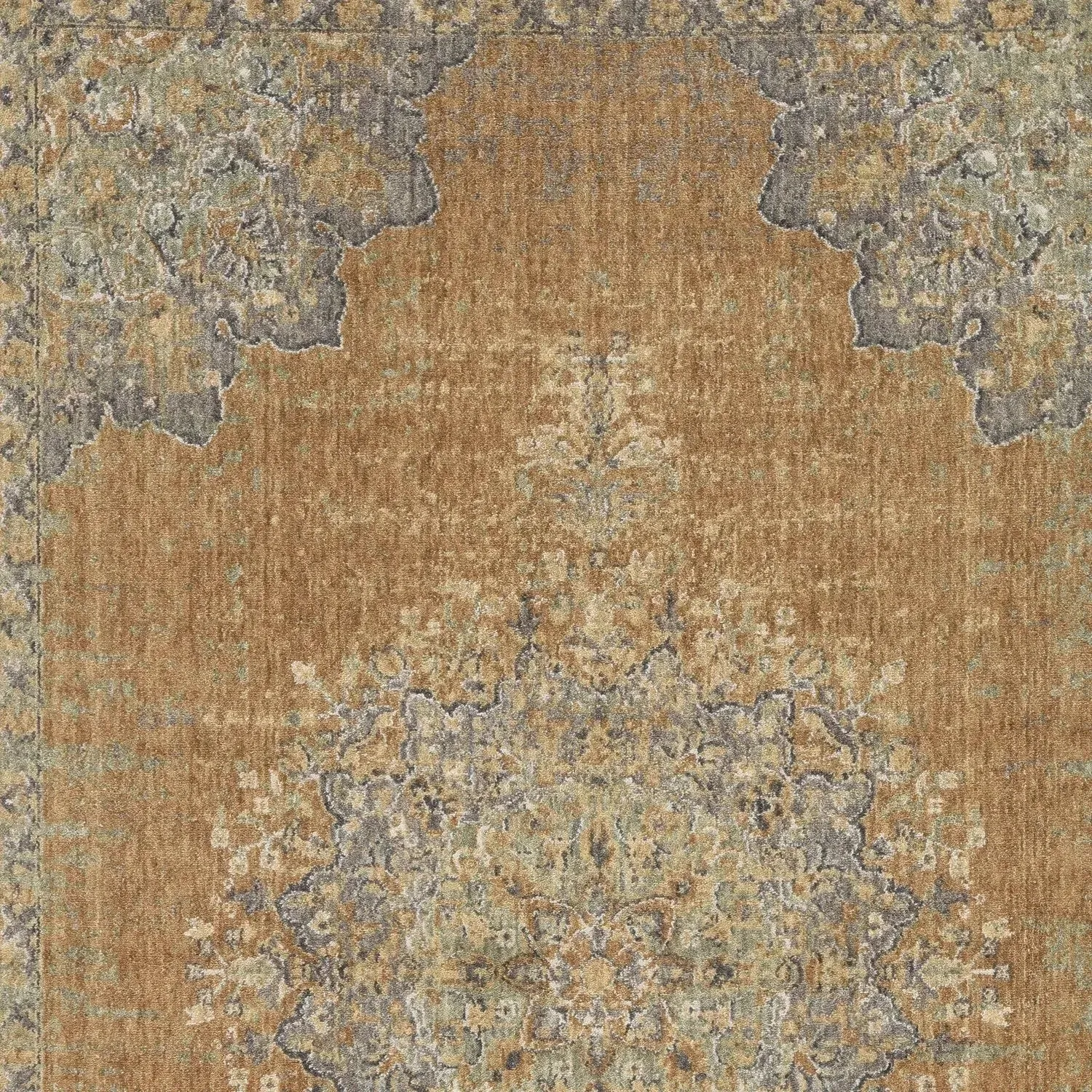 Ria 6824 Elegance Coffee Rug