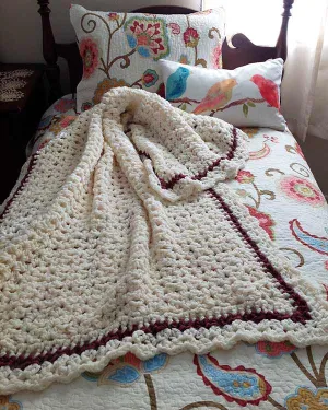 Shell Elegance Afghan Crochet Pattern