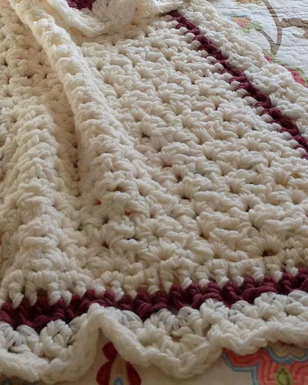 Shell Elegance Afghan Crochet Pattern