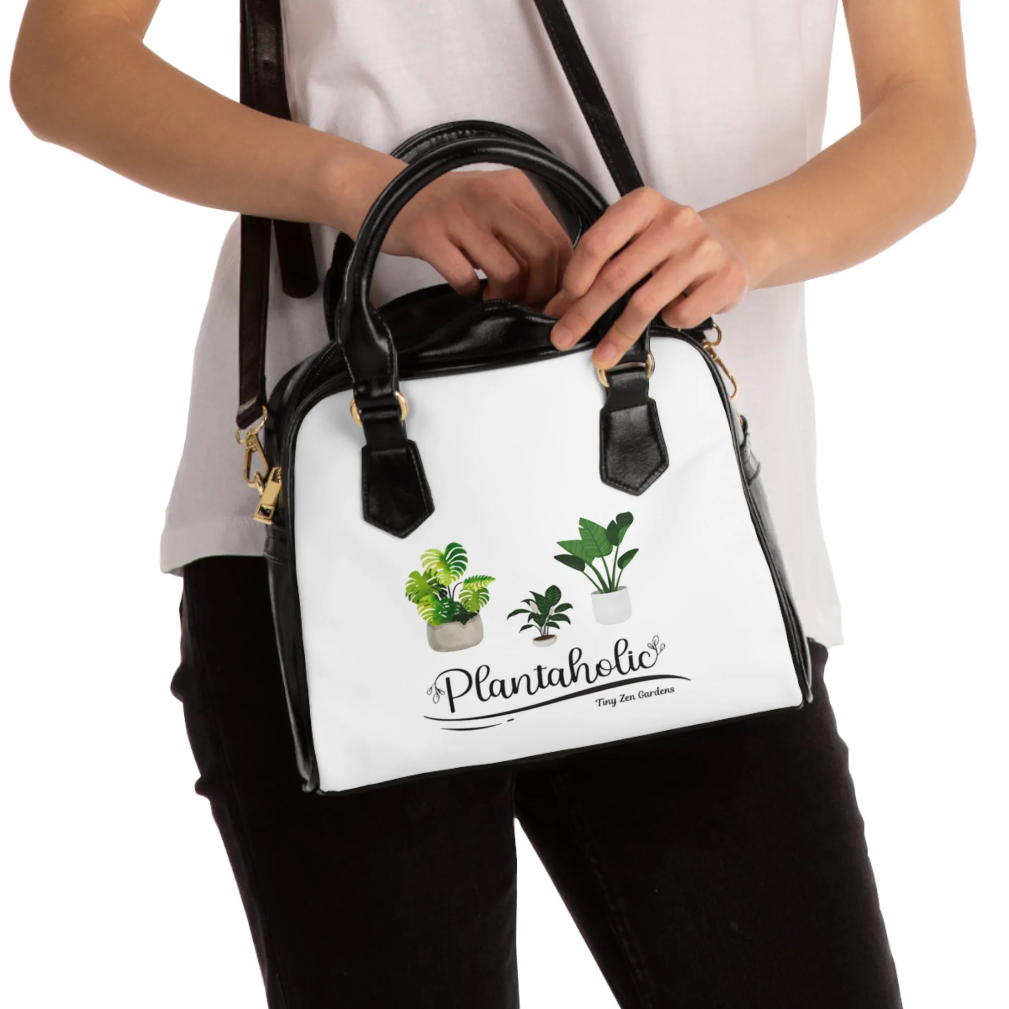 Shoulder Handbag - Plantaholic Shopping Companion