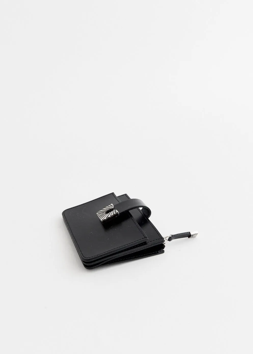 Square Tip Leather Wallet