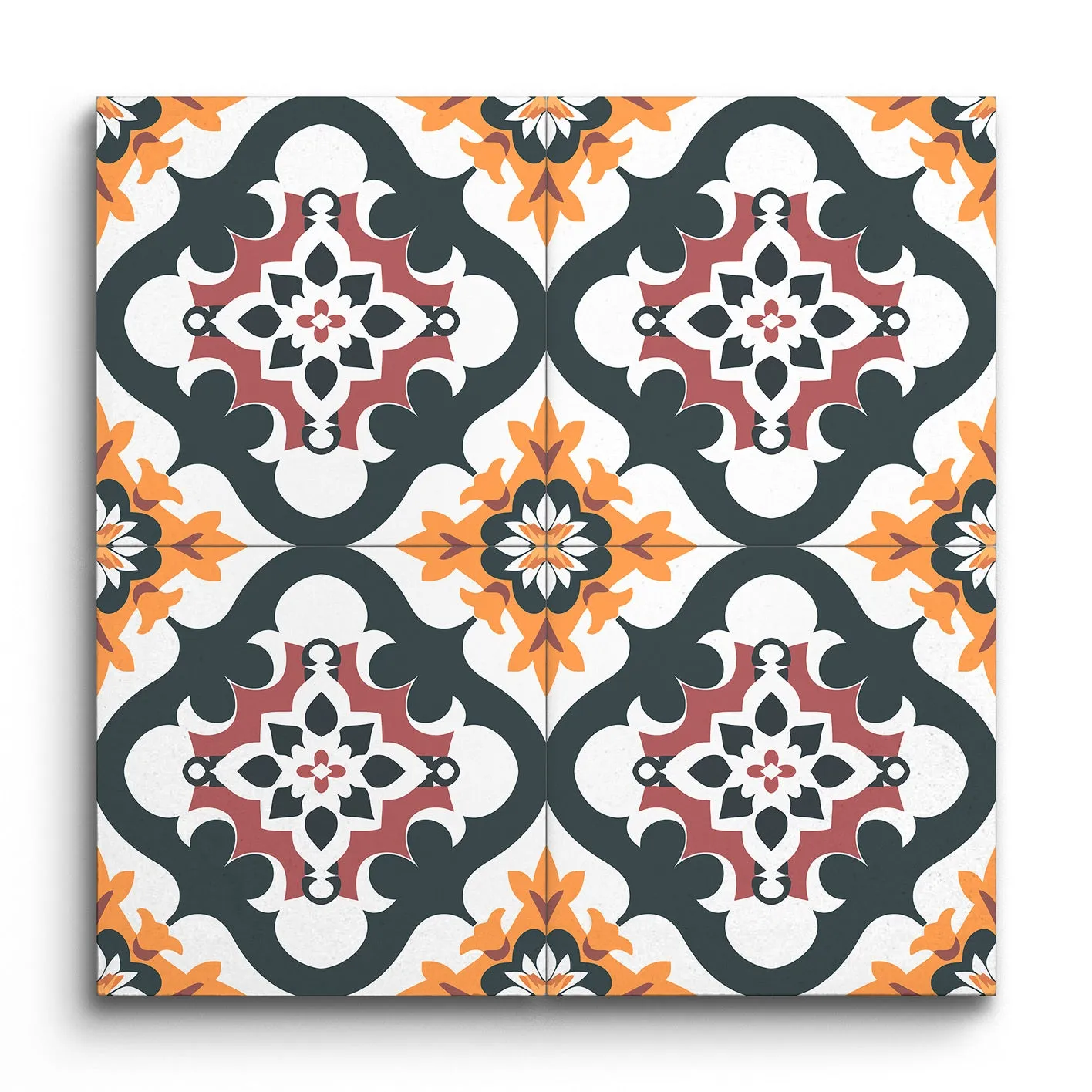 Starweave Maroonfloral Elegance