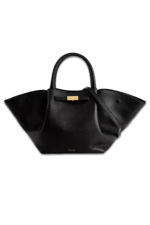 The Midi New York Leather Tote Bag