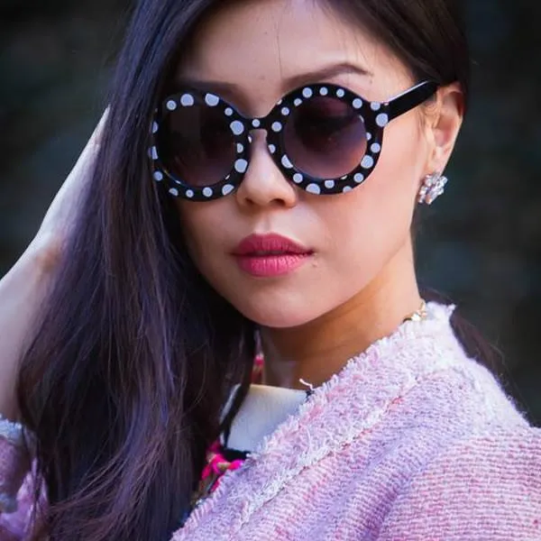 Trendy Womens Fashion Oversize Round Circle Sunglasses