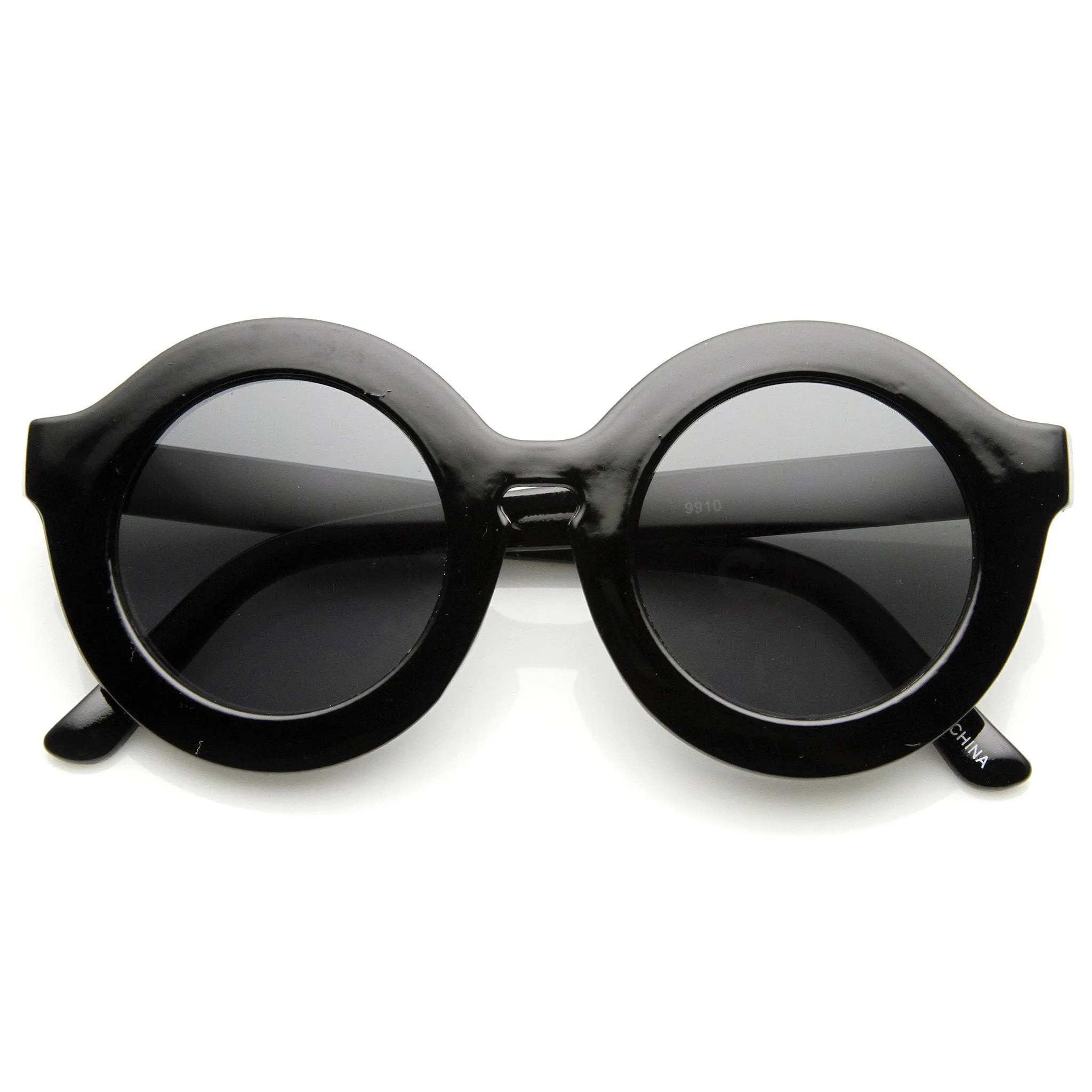 Trendy Womens Fashion Oversize Round Circle Sunglasses