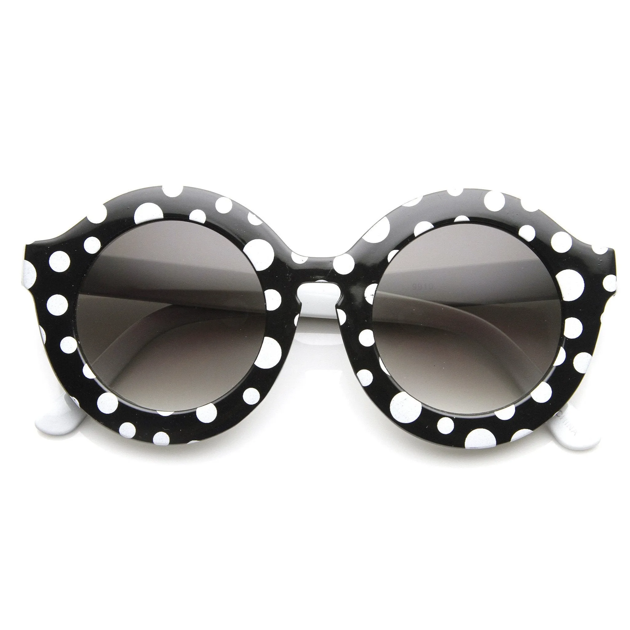 Trendy Womens Fashion Oversize Round Circle Sunglasses