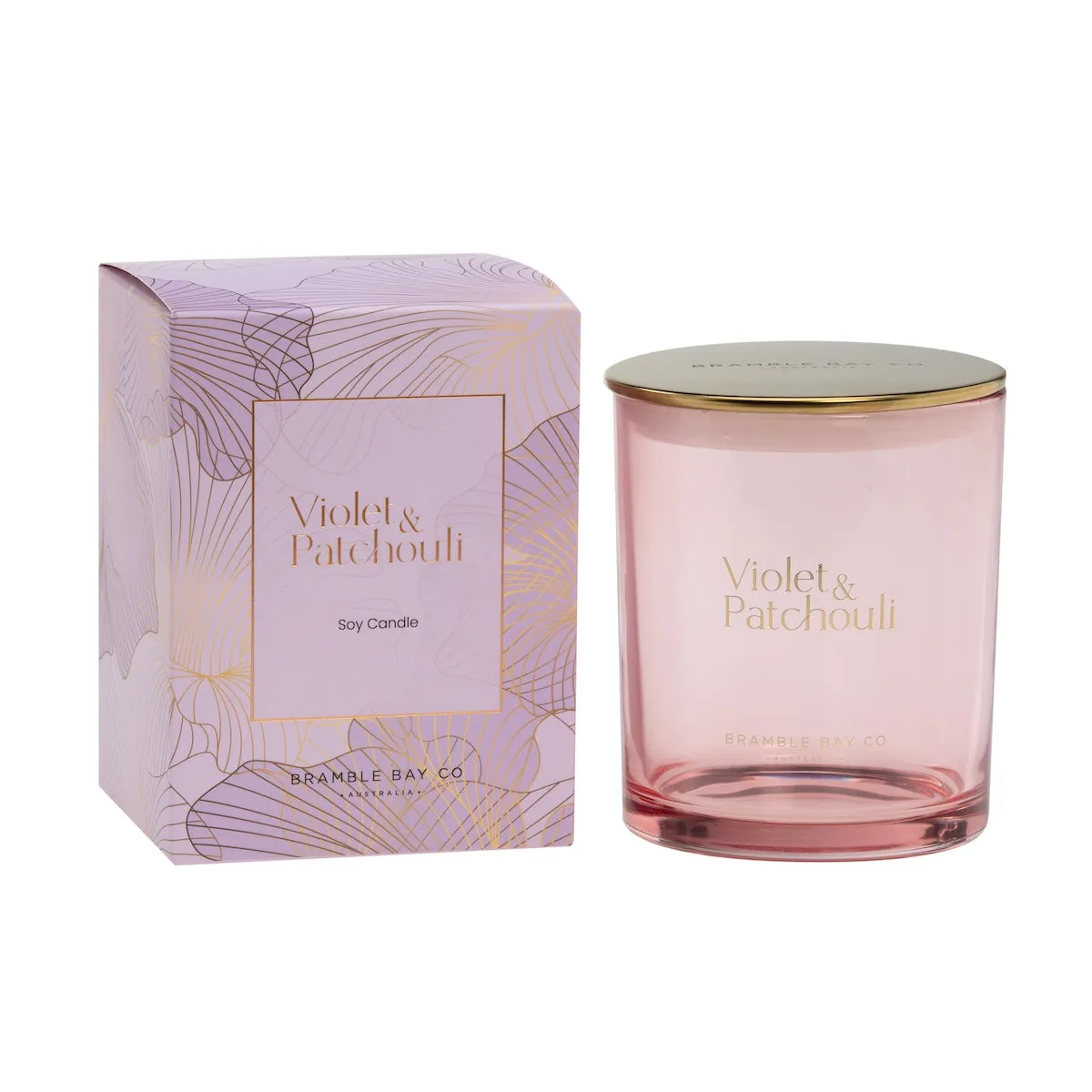 Violet & Patchouli Candle