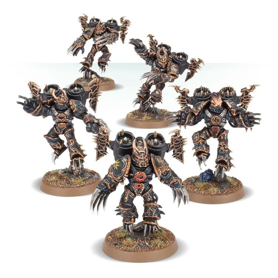 Warhammer 40K Miniature Kit - Chaos Space Marines: Raptors