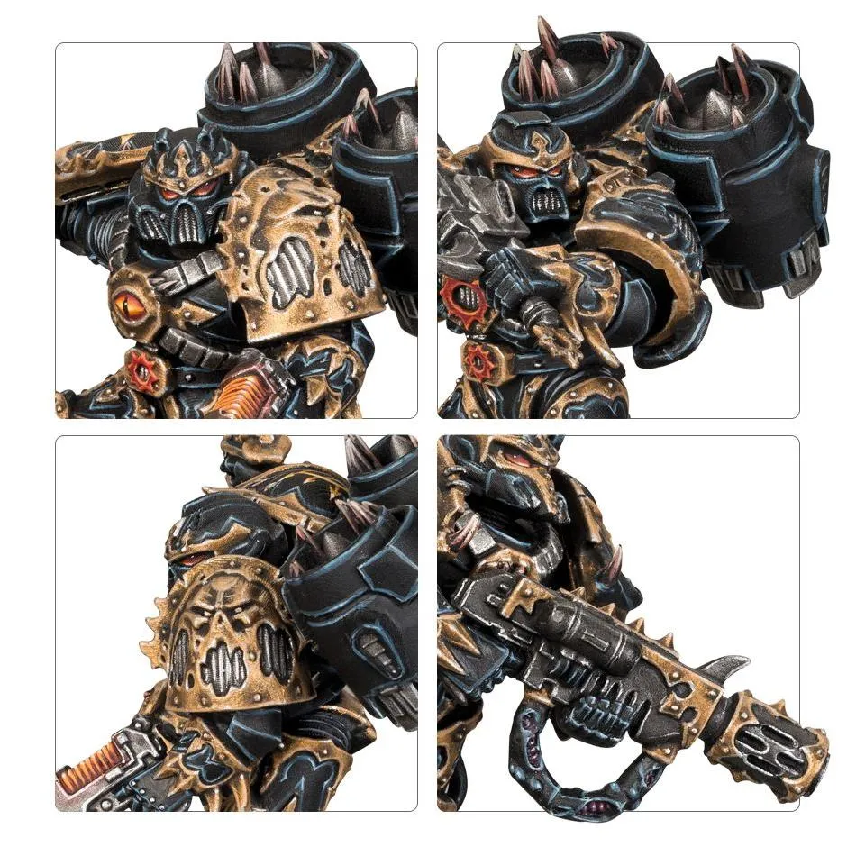 Warhammer 40K Miniature Kit - Chaos Space Marines: Raptors