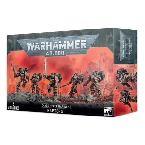 Warhammer 40K Miniature Kit - Chaos Space Marines: Raptors