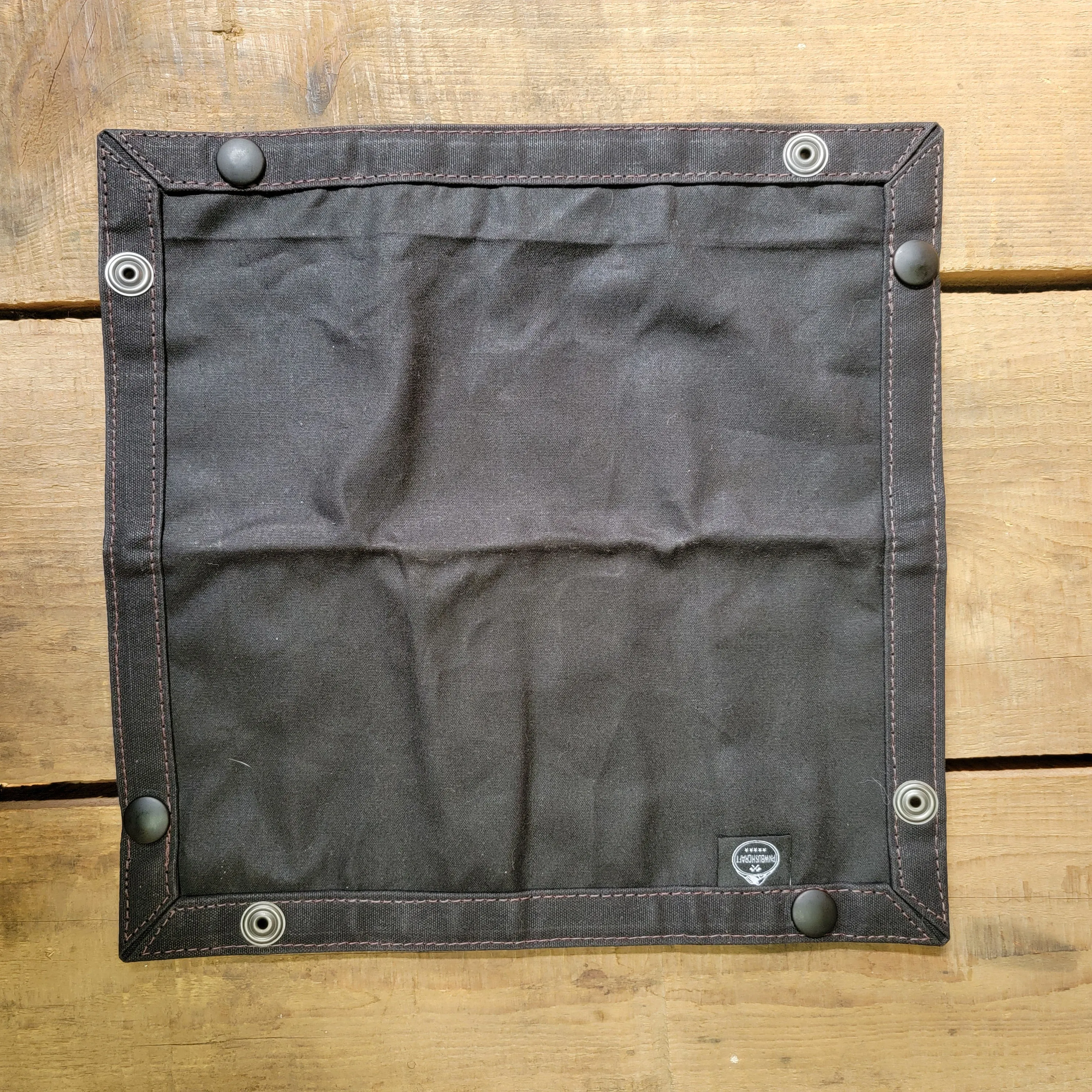 Waxed Canvas Travel Tray Lined Medium