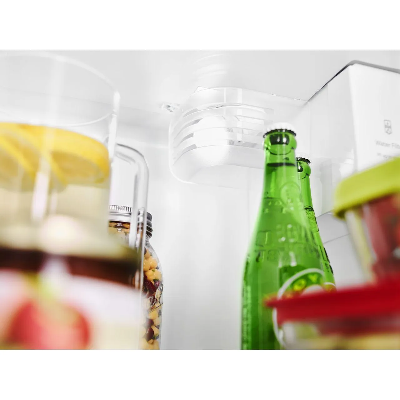 Whirlpool 36-inch, 20.59 cu. ft. Counter-Depth Side-By-Side Refrigerator WRS571CIHW