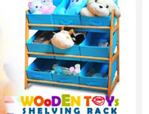 Wooden Toys Shelving Rack