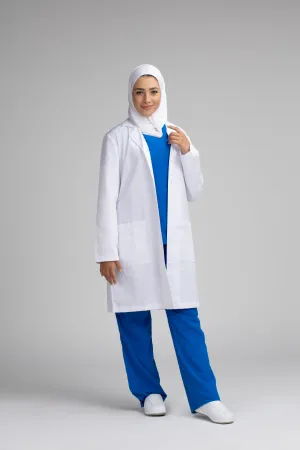 Yara Women's Modest Classic Fit Labcoat